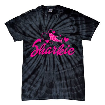 Cute Shark Kids Funny Shark Tie-Dye T-Shirt