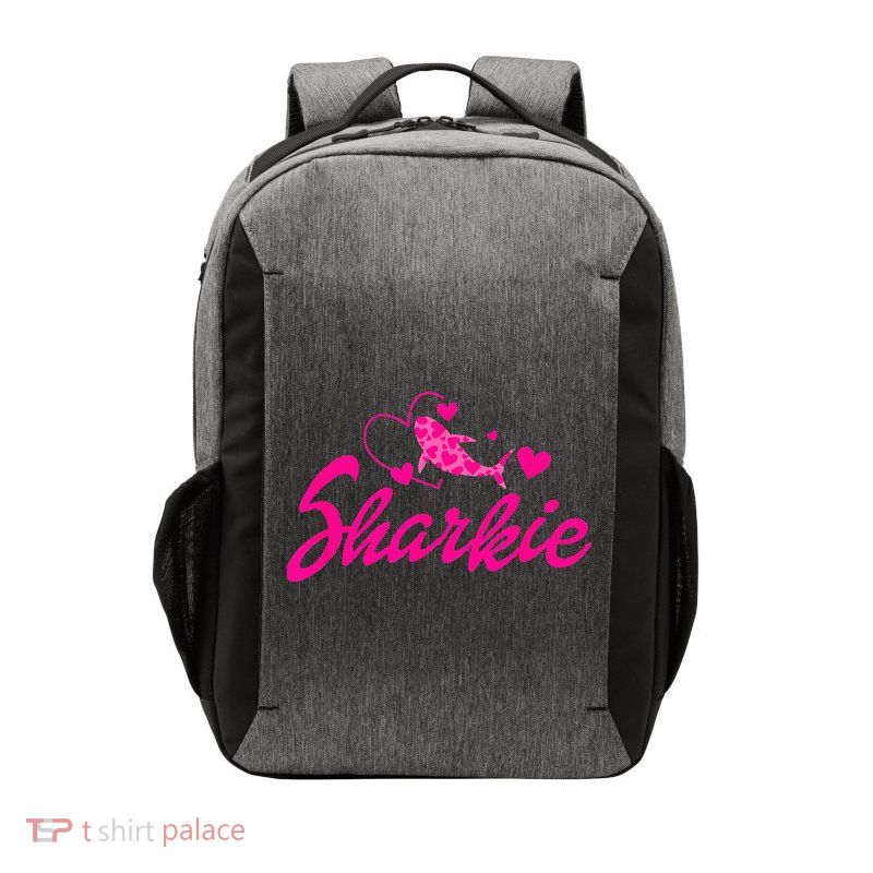 Cute Shark Kids Funny Shark Vector Backpack