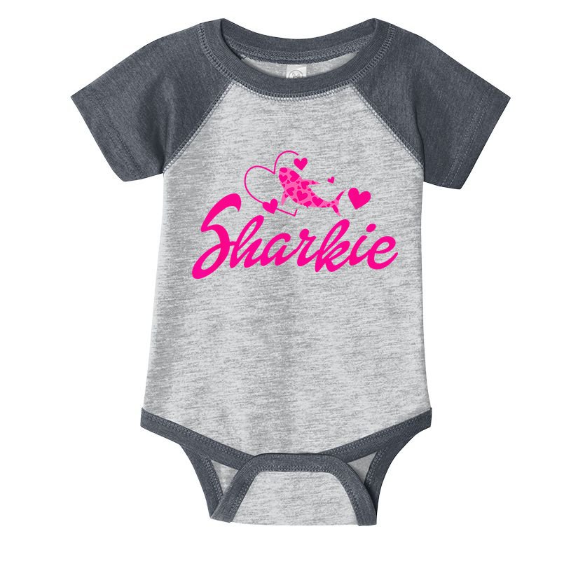 Cute Shark Kids Funny Shark Infant Baby Jersey Bodysuit
