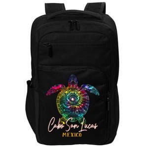 Cabo San Lucas Tie Dye Sea Turtle Matching Family Vacation Impact Tech Backpack