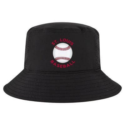 Classic St. Louis Missouri Baseball Fan Cool Comfort Performance Bucket Hat