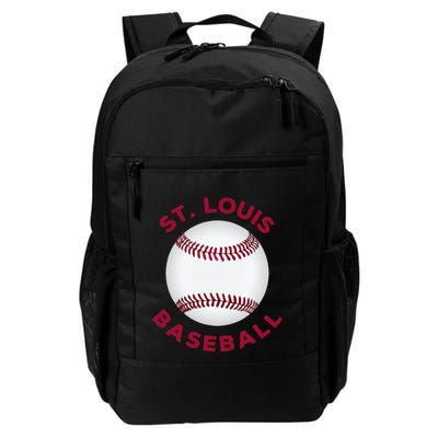 Classic St. Louis Missouri Baseball Fan Backpack