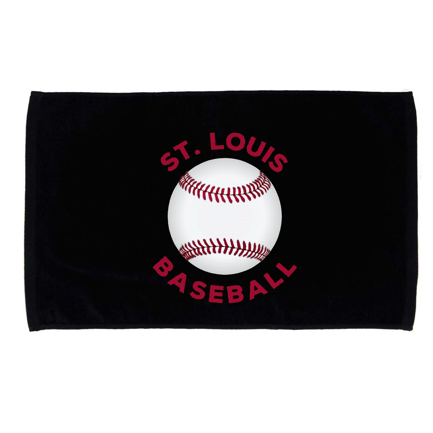 Classic St. Louis Missouri Baseball Fan Microfiber Hand Towel
