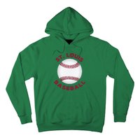 Classic St. Louis Missouri Baseball Fan Hoodie