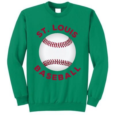 Classic St. Louis Missouri Baseball Fan Sweatshirt