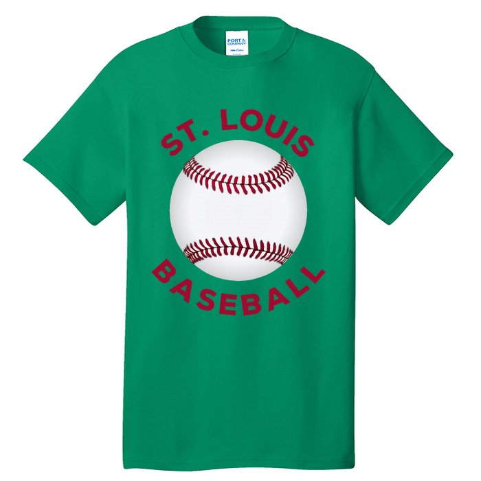 Classic St. Louis Missouri Baseball Fan Tall T-Shirt