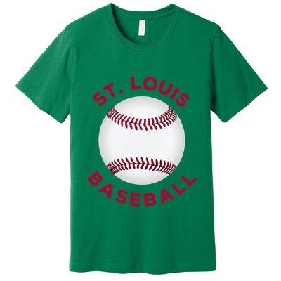 Classic St. Louis Missouri Baseball Fan Premium T-Shirt