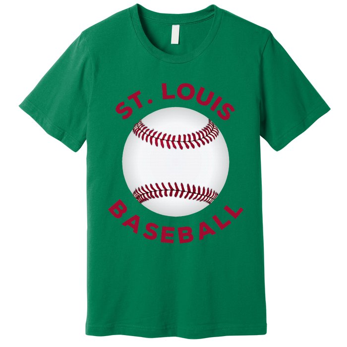 Classic St. Louis Missouri Baseball Fan Premium T-Shirt