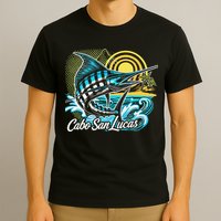 Cabo San Lucas Los Cabos Baja California Sur Marlin Tourist T-Shirt