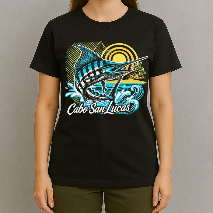Cabo San Lucas Los Cabos Baja California Sur Marlin Tourist T-Shirt