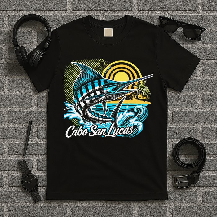Cabo San Lucas Los Cabos Baja California Sur Marlin Tourist T-Shirt