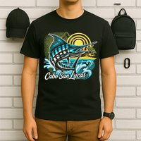 Cabo San Lucas Los Cabos Baja California Sur Marlin Tourist T-Shirt