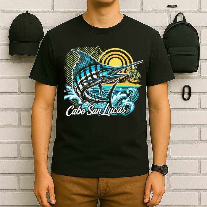 Cabo San Lucas Los Cabos Baja California Sur Marlin Tourist T-Shirt