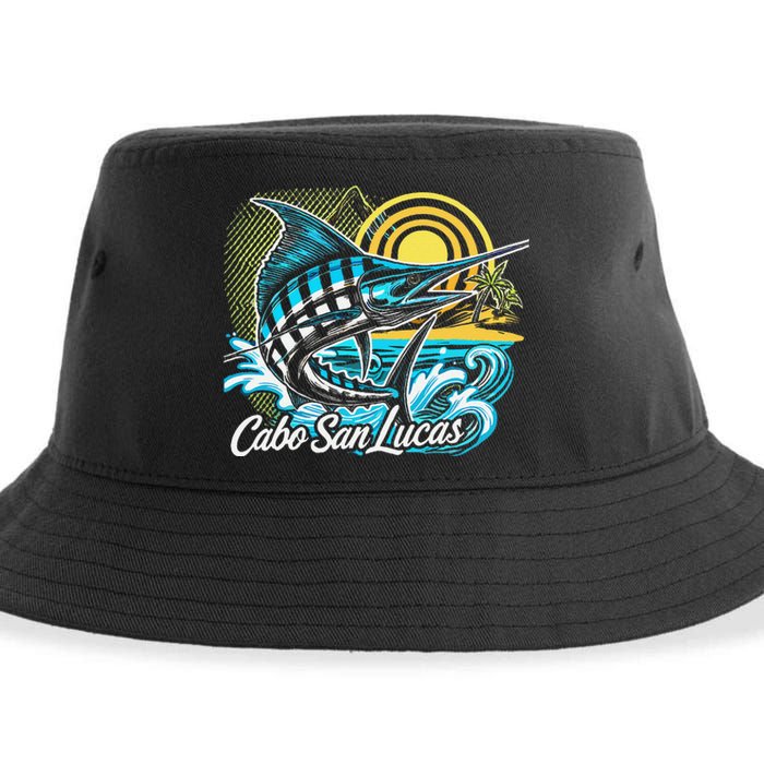 Cabo San Lucas Los Cabos Baja California Sur Marlin Tourist Sustainable Bucket Hat