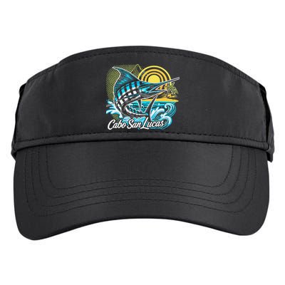 Cabo San Lucas Los Cabos Baja California Sur Marlin Tourist Adult Drive Performance Visor