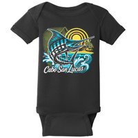 Cabo San Lucas Los Cabos Baja California Sur Marlin Tourist Baby Bodysuit