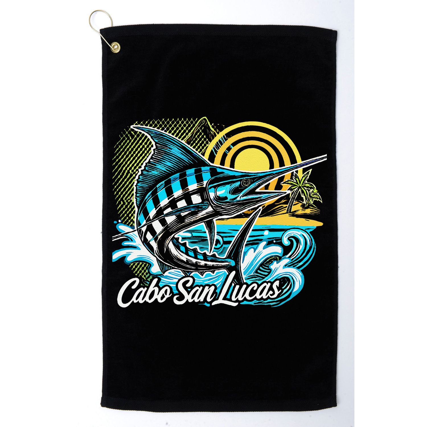 Cabo San Lucas Los Cabos Baja California Sur Marlin Tourist Golf Towel