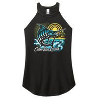 Cabo San Lucas Los Cabos Baja California Sur Marlin Tourist Women's Perfect Tri Rocker Tank