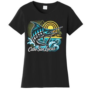 Cabo San Lucas Los Cabos Baja California Sur Marlin Tourist Women's T-Shirt