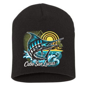 Cabo San Lucas Los Cabos Baja California Sur Marlin Tourist Short Acrylic Beanie