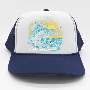 Cabo San Lucas Los Cabos Baja California Sur Marlin Tourist Trucker Hat