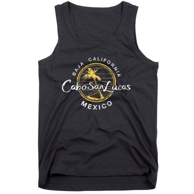 Cabo San Lucas Retro Vintage Tank Top