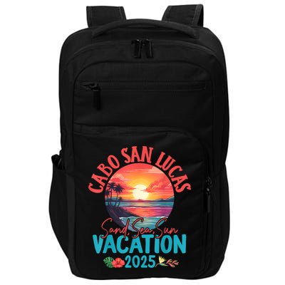 Cabo San Lucas Mexico Vacation 2025 Souvenir Matching Family Impact Tech Backpack