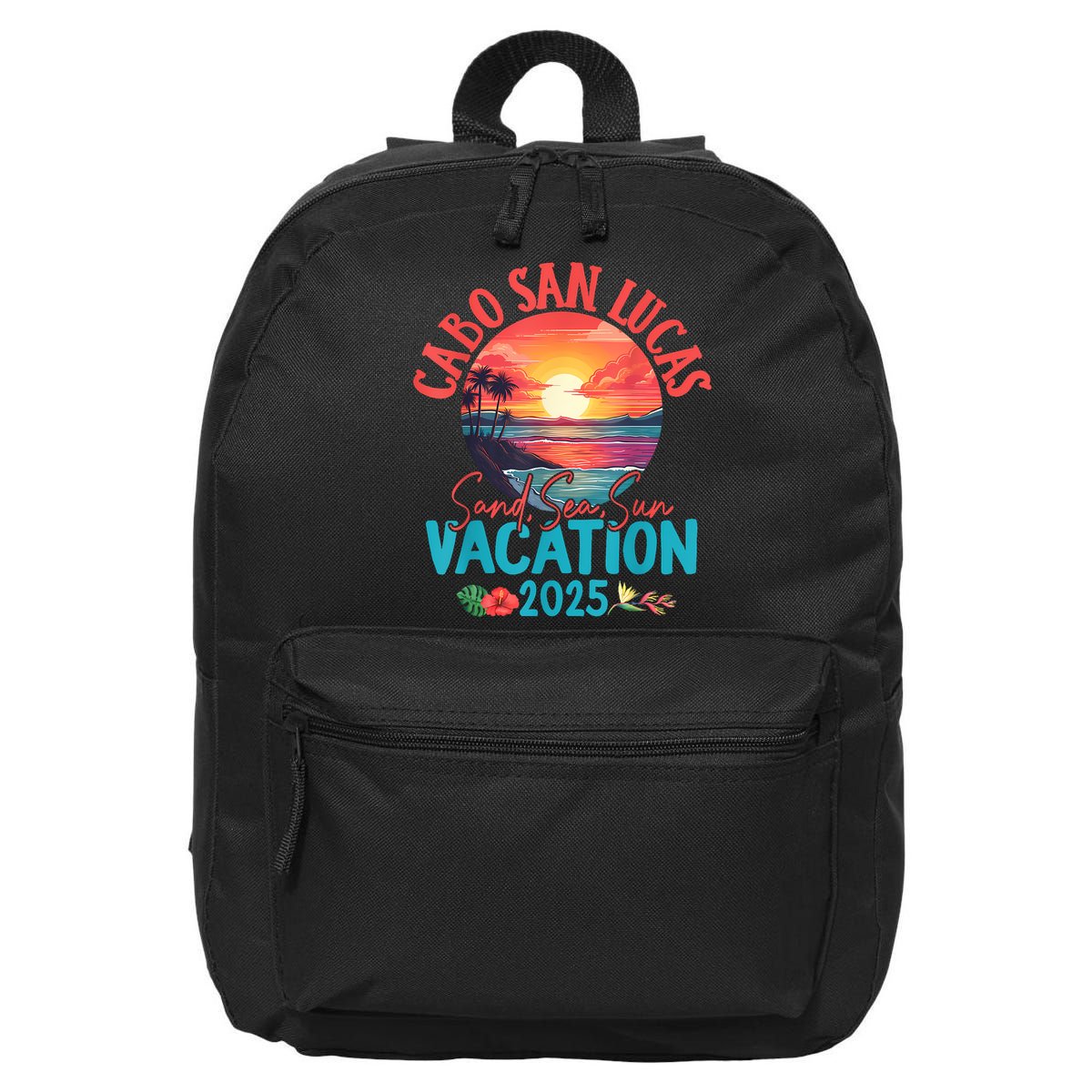 Cabo San Lucas Mexico Vacation 2025 Souvenir Matching Family 16 in Basic Backpack