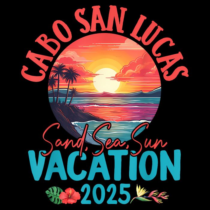 Cabo San Lucas Mexico Vacation 2025 Souvenir Matching Family 16 in Basic Backpack
