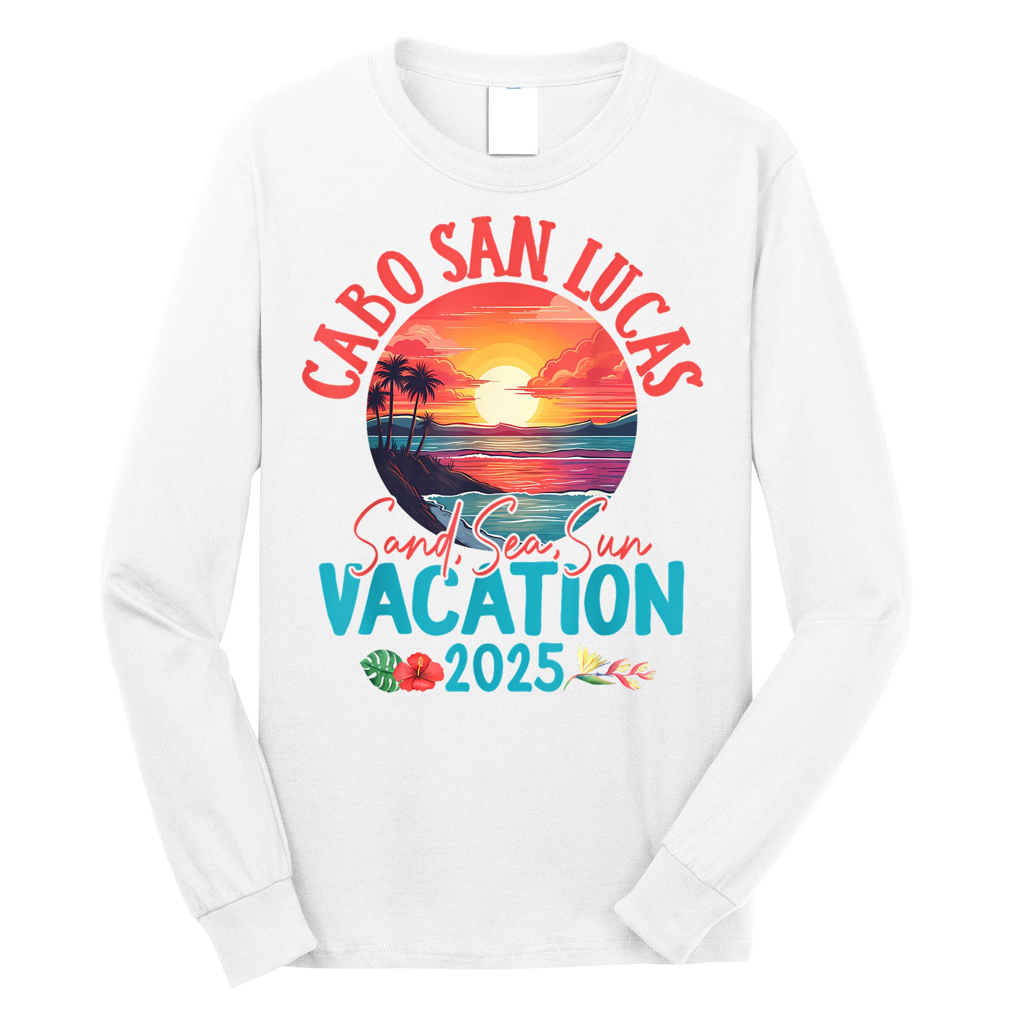 Cabo San Lucas Mexico Vacation 2025 Souvenir Matching Family Long Sleeve Shirt