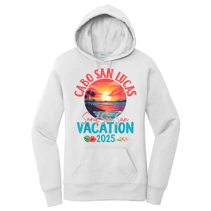 Cabo San Lucas Mexico Vacation 2025 Souvenir Matching Family Women's Pullover Hoodie