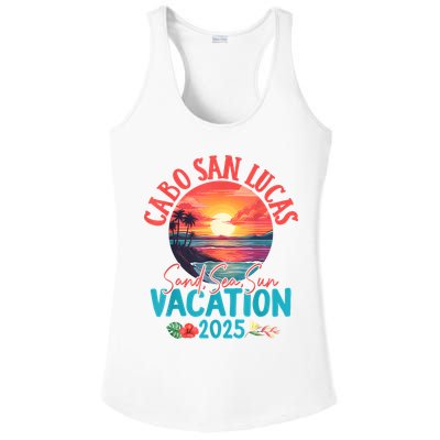 Cabo San Lucas Mexico Vacation 2025 Souvenir Matching Family Ladies PosiCharge Competitor Racerback Tank