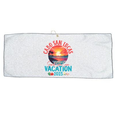 Cabo San Lucas Mexico Vacation 2025 Souvenir Matching Family Large Microfiber Waffle Golf Towel