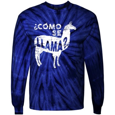 Como Se Llama Tie-Dye Long Sleeve Shirt