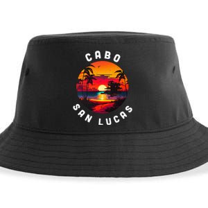 Cabo San Lucas Souvenir Mexico Family Group Trip Vacation Sustainable Bucket Hat