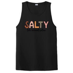 Cute Salty Like Normal Saline Nurse Nursing Student Life Cute Gift PosiCharge Competitor Tank