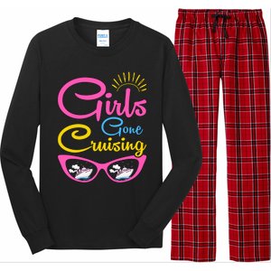 Cruise Ship Lover Cruise Squad Gone Cruising Cool Gift Long Sleeve Pajama Set