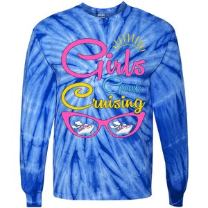 Cruise Ship Lover Cruise Squad Gone Cruising Cool Gift Tie-Dye Long Sleeve Shirt