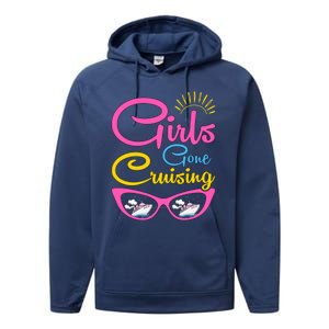 Cruise Ship Lover Cruise Squad Gone Cruising Cool Gift Performance Fleece Hoodie