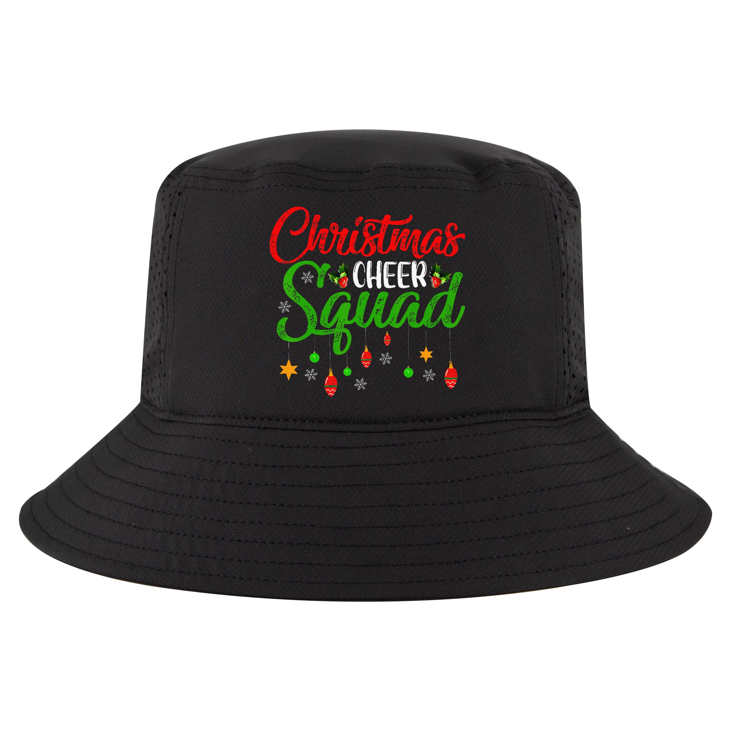 Cheerleading Sports Lover Christmas Cheer Squad Cool Comfort Performance Bucket Hat
