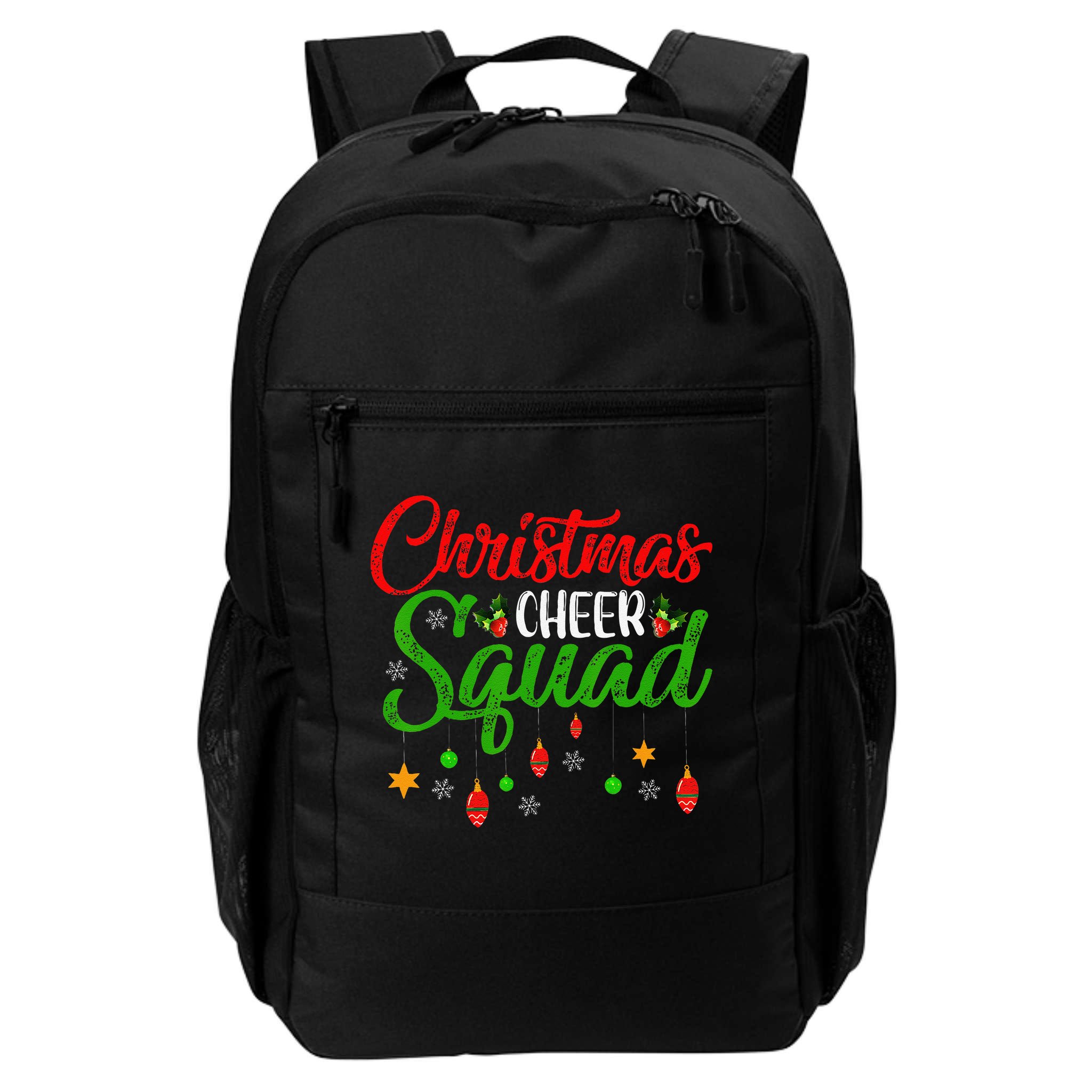 Cheerleading Sports Lover Christmas Cheer Squad Backpack