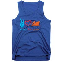 Cruise Ship Lover Vacationer Summer Vacation Peace Love Great Gift Tank Top