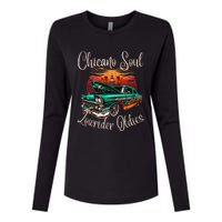 Chicano Soul Lowrider Oldies Car Clothing Low Slow Cholo Womens Cotton Relaxed Long Sleeve T-Shirt