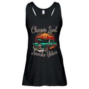 Chicano Soul Lowrider Oldies Car Clothing Low Slow Cholo Ladies Essential Flowy Tank