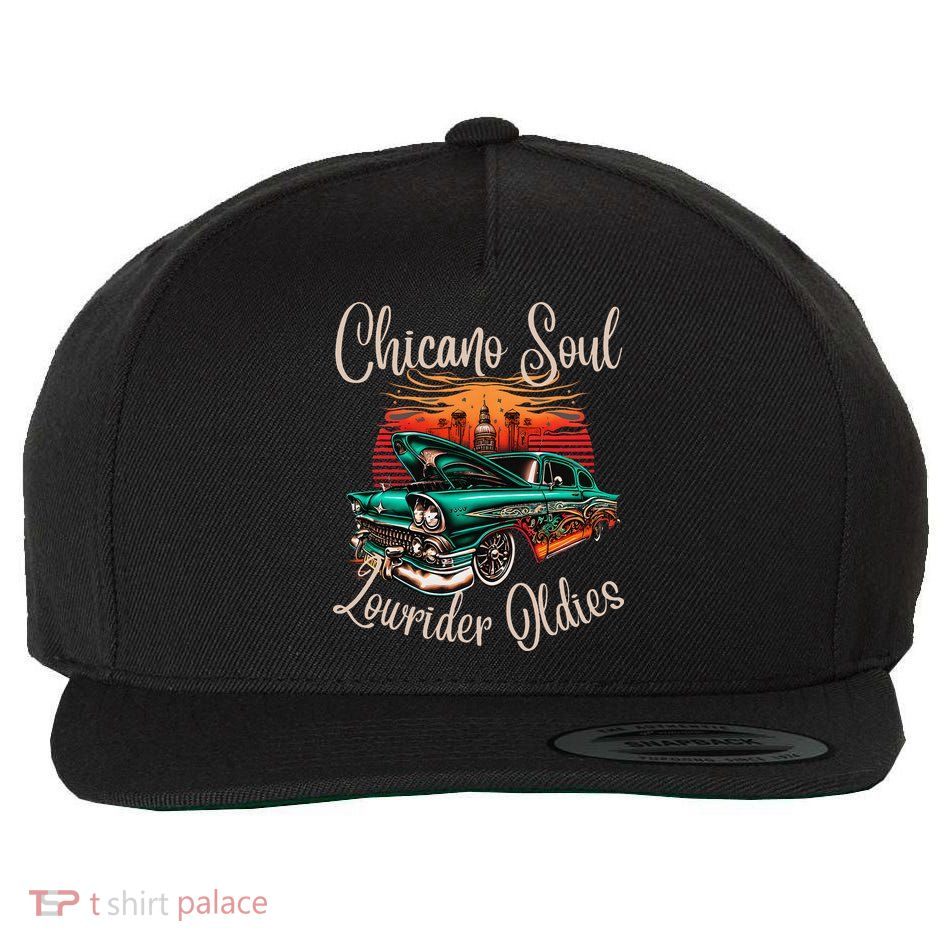 Chicano Soul Lowrider Oldies Car Clothing Low Slow Cholo Wool Snapback Cap