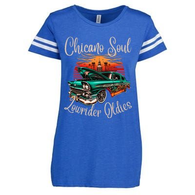 Chicano Soul Lowrider Oldies Car Clothing Low Slow Cholo Enza Ladies Jersey Football T-Shirt