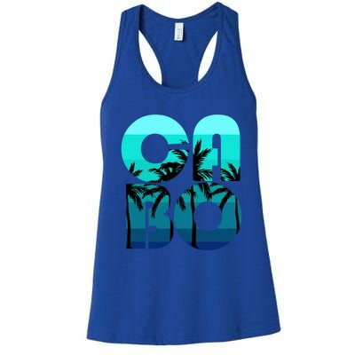 Cabo San Lucas Mexico Family Vacation Honeymoon Gift Women's Racerback Tank