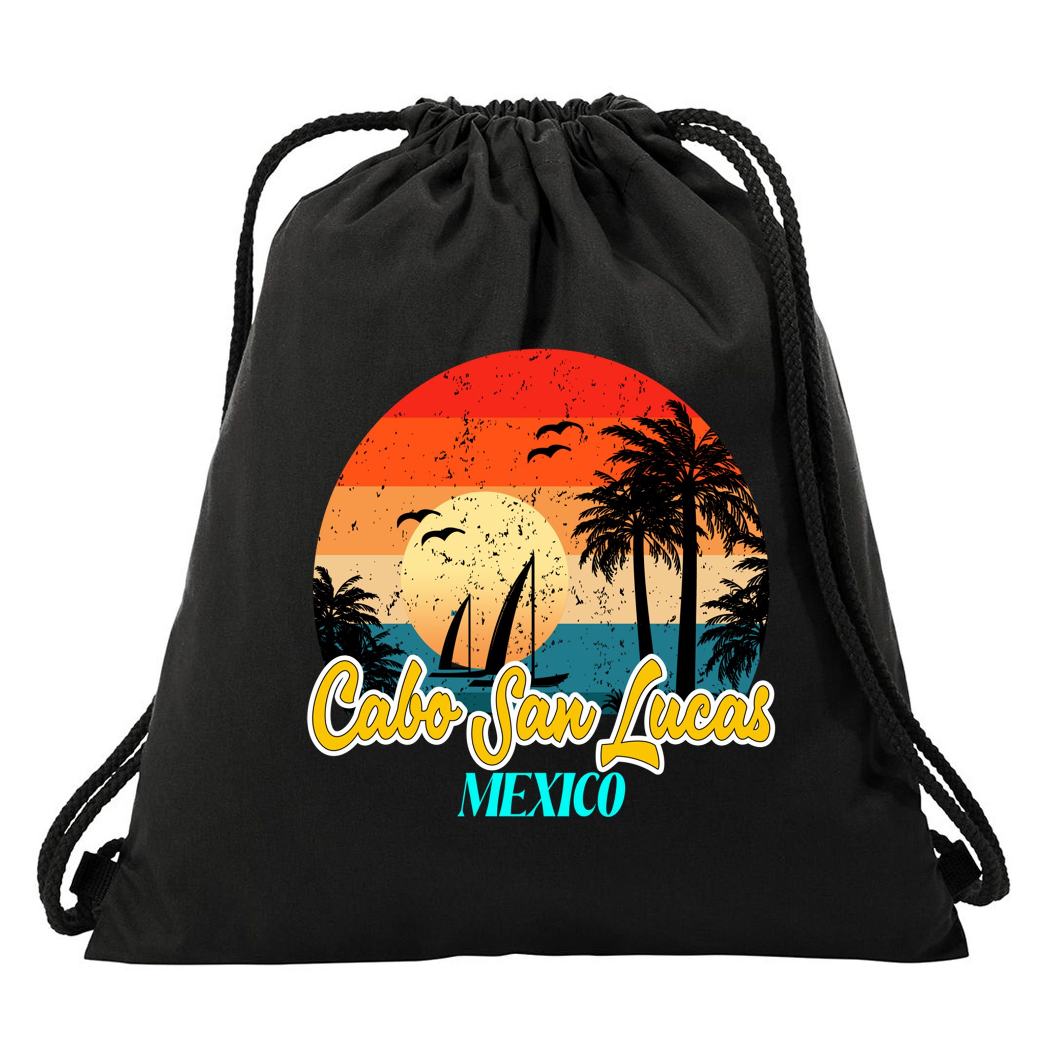 Cabo San Lucas Souvenirs Mexico Vacation Vacay Mode Gift Drawstring Bag