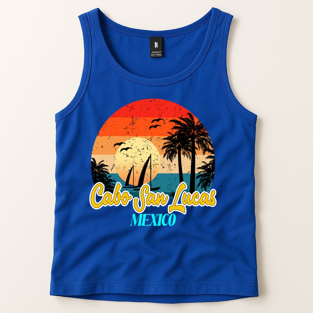 Cabo San Lucas Souvenirs Mexico Vacation Vacay Mode Gift Tank Top
