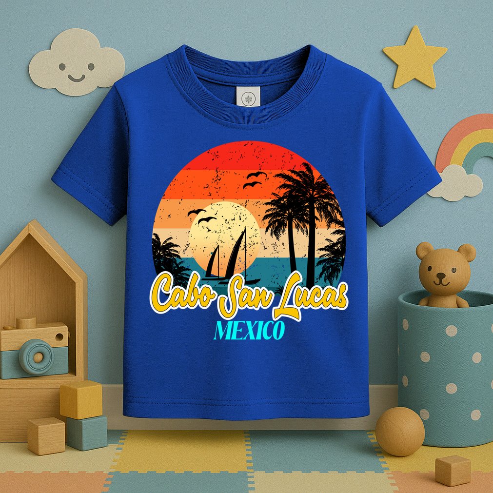 Cabo San Lucas Souvenirs Mexico Vacation Vacay Mode Gift Toddler T-Shirt